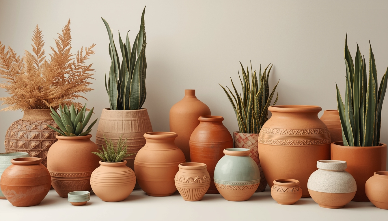 Dekorative planter og potter fra Praxylonthepil